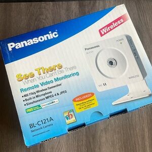 Panasonic  Remote Video Monitoring Camera , Wireless